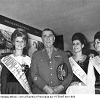 Gal. Emílio Garrastazu Médici com a Rainha e Princesas da 1ª FENAF (Festa Nacional do Fumo) em 1966.